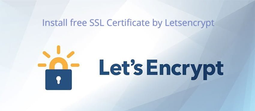 What is free certificate SSL Let's Encrypt? - Vision4reality