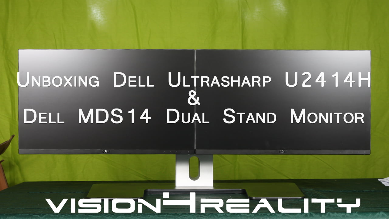 Monitor Dell Ultrasharp U2414H & Dell MDS14 Dual Stand